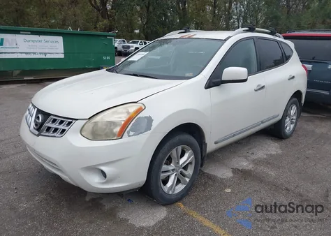 2013 Nissan Rogue Sv из США, поврежденный, VIN JN8AS5MV3DW626540
